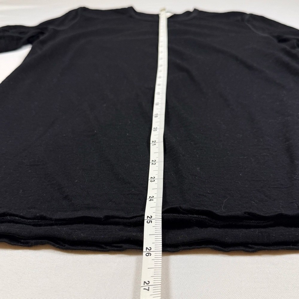 Sioro Black Merino Wool Top - Picture 4 of 7